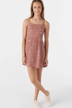 GIRL'S SILVIE VENUS DITSY TANK DRESS
