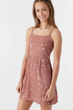 GIRL'S SILVIE VENUS DITSY TANK DRESS