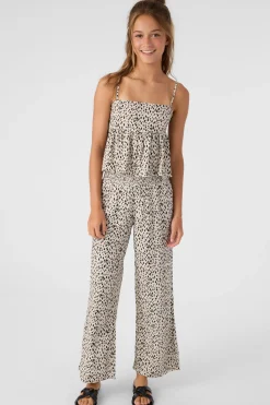 GIRL'S STORIE WOVEN TANK TOP