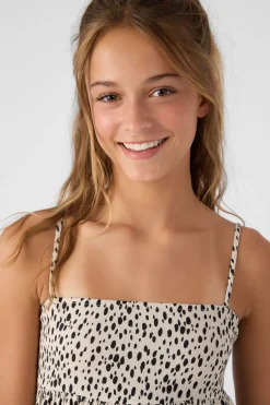 GIRL'S STORIE WOVEN TANK TOP