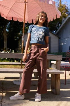 GIRL'S SUMMER CARGO PANTS