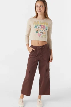 GIRL'S SUMMER CARGO PANTS