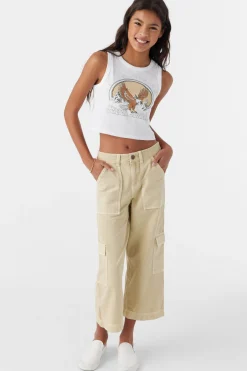 GIRL'S SUMMER CARGO PANTS