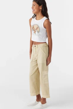 GIRL'S SUMMER CARGO PANTS