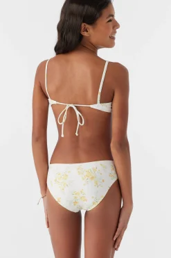 GIRL'S TATIANNA FLORAL TIE BACK BRALETTE SWIM SET