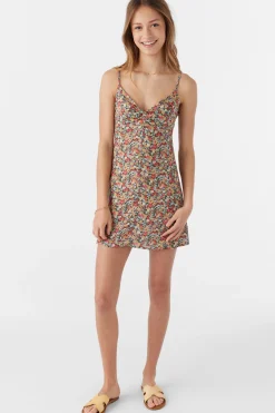 GIRL'S TOBIA EDEN DITSY DRESS