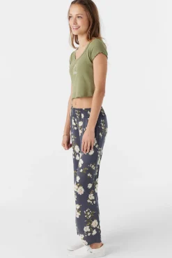 GIRL'S TOMMIE KENDRA FLORAL BEACH PANTS