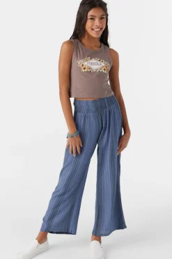 GIRL'S TOMMIE MISHA STRIPE BEACH PANTS