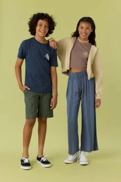 GIRL'S TOMMIE MISHA STRIPE BEACH PANTS
