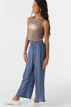 GIRL'S TOMMIE MISHA STRIPE BEACH PANTS