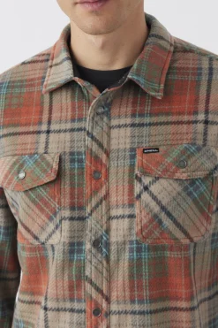 GLACIER PLAID SUPERFLEECE SHIRT