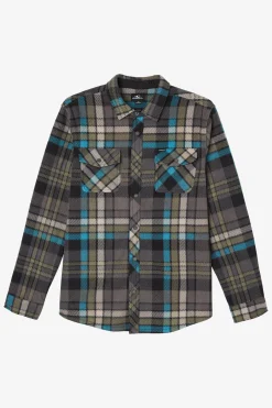 GLACIER PLAID SUPERFLEECE SHIRT