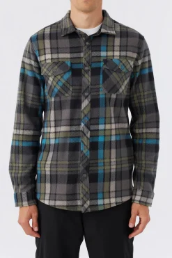 GLACIER PLAID SUPERFLEECE SHIRT