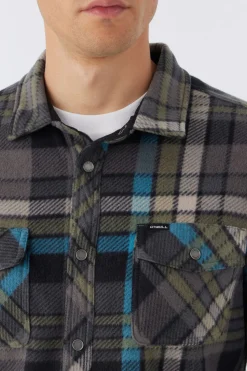 GLACIER PLAID SUPERFLEECE SHIRT
