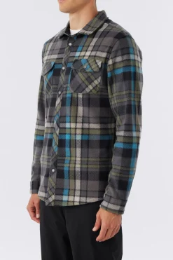 GLACIER PLAID SUPERFLEECE SHIRT