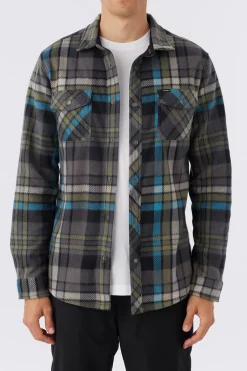 GLACIER PLAID SUPERFLEECE SHIRT