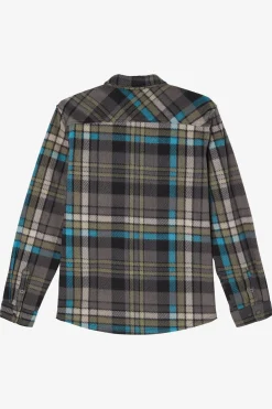 GLACIER PLAID SUPERFLEECE SHIRT