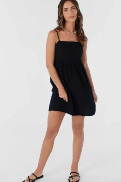 HADIA CRINKLE DOUBLE GAUZE MINI DRESS
