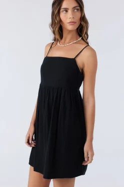 HADIA CRINKLE DOUBLE GAUZE MINI DRESS