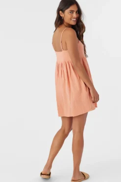 HADIA CRINKLE DOUBLE GAUZE MINI DRESS