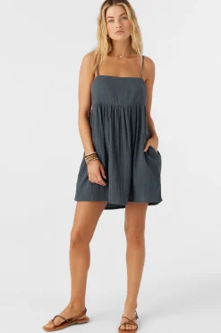 HADIA CRINKLE DOUBLE GAUZE MINI DRESS