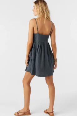 HADIA CRINKLE DOUBLE GAUZE MINI DRESS