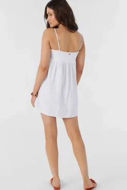 HADIA CRINKLE DOUBLE GAUZE MINI DRESS