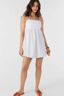 HADIA CRINKLE DOUBLE GAUZE MINI DRESS