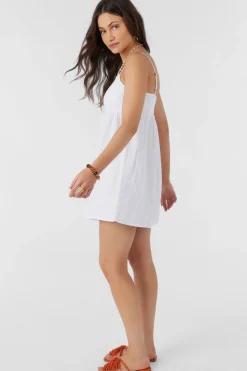 HADIA CRINKLE DOUBLE GAUZE MINI DRESS