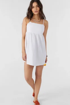 HADIA CRINKLE DOUBLE GAUZE MINI DRESS