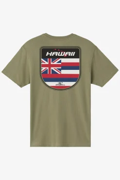 HAWAII BADGE STANDARD FIT TEE