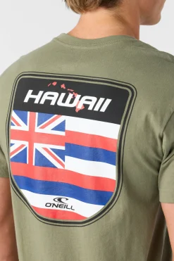 HAWAII BADGE STANDARD FIT TEE