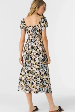 HAYZEL CAMDEN TROPICAL MIDI DRESS