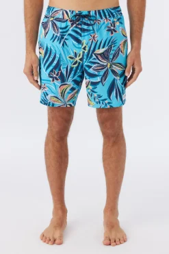 HERMOSA CREW ELASTIC WAIST 17" SWIM TRUNKS