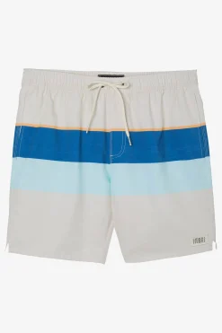 HERMOSA ELASTIC WAIST 17" SWIM TRUNKS