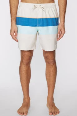 HERMOSA ELASTIC WAIST 17" SWIM TRUNKS