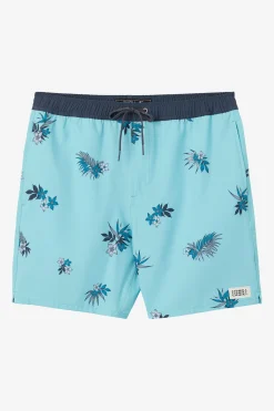 HERMOSA ELASTIC WAIST 17" SWIM TRUNKS