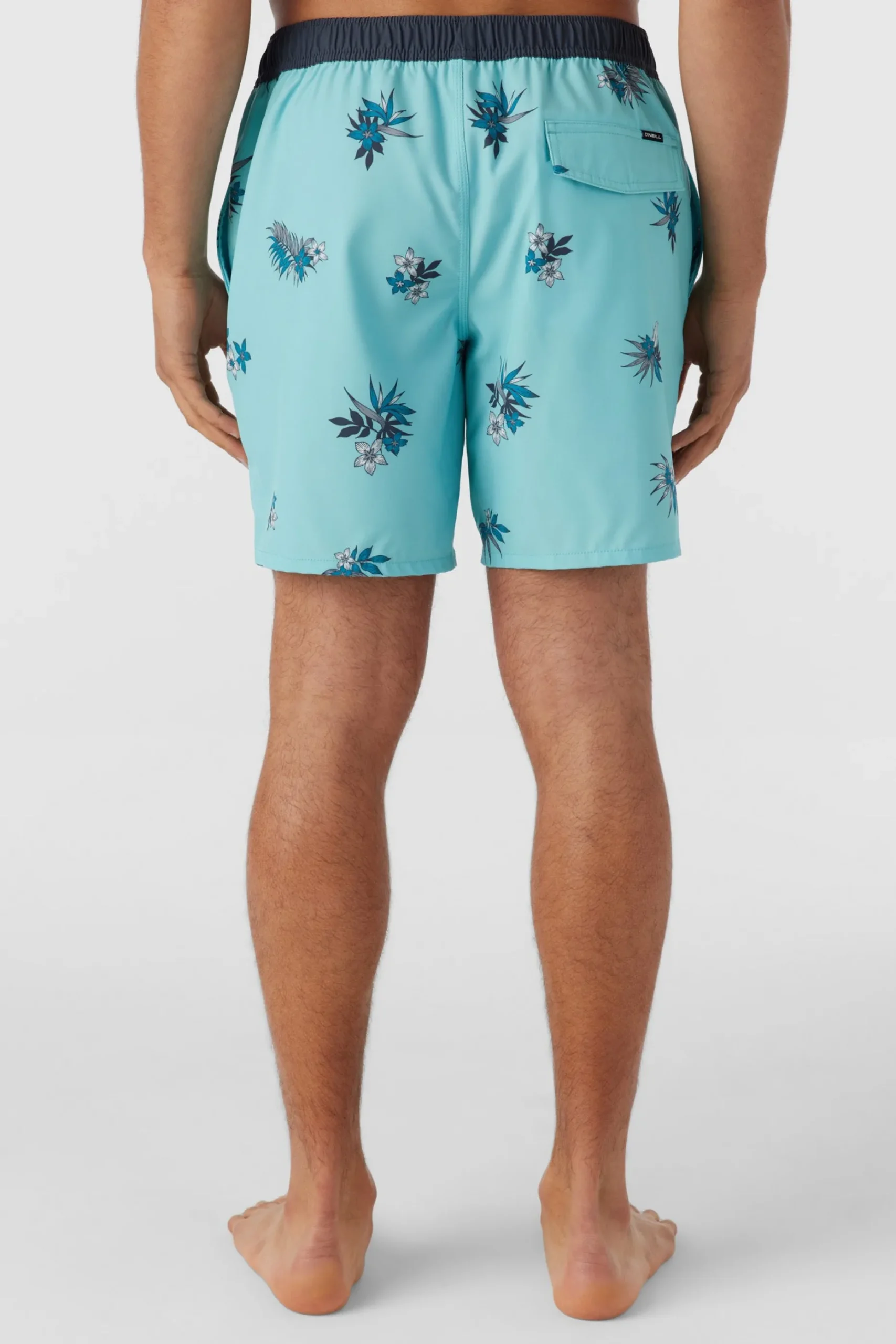 HERMOSA ELASTIC WAIST 17" SWIM TRUNKS