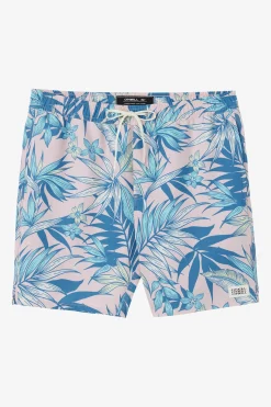 HERMOSA ELASTIC WAIST 17" SWIM TRUNKS