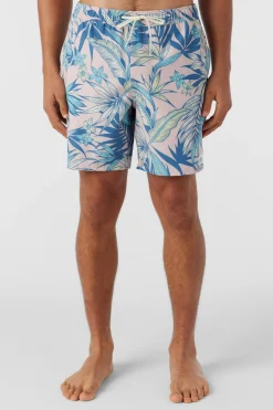 HERMOSA ELASTIC WAIST 17" SWIM TRUNKS