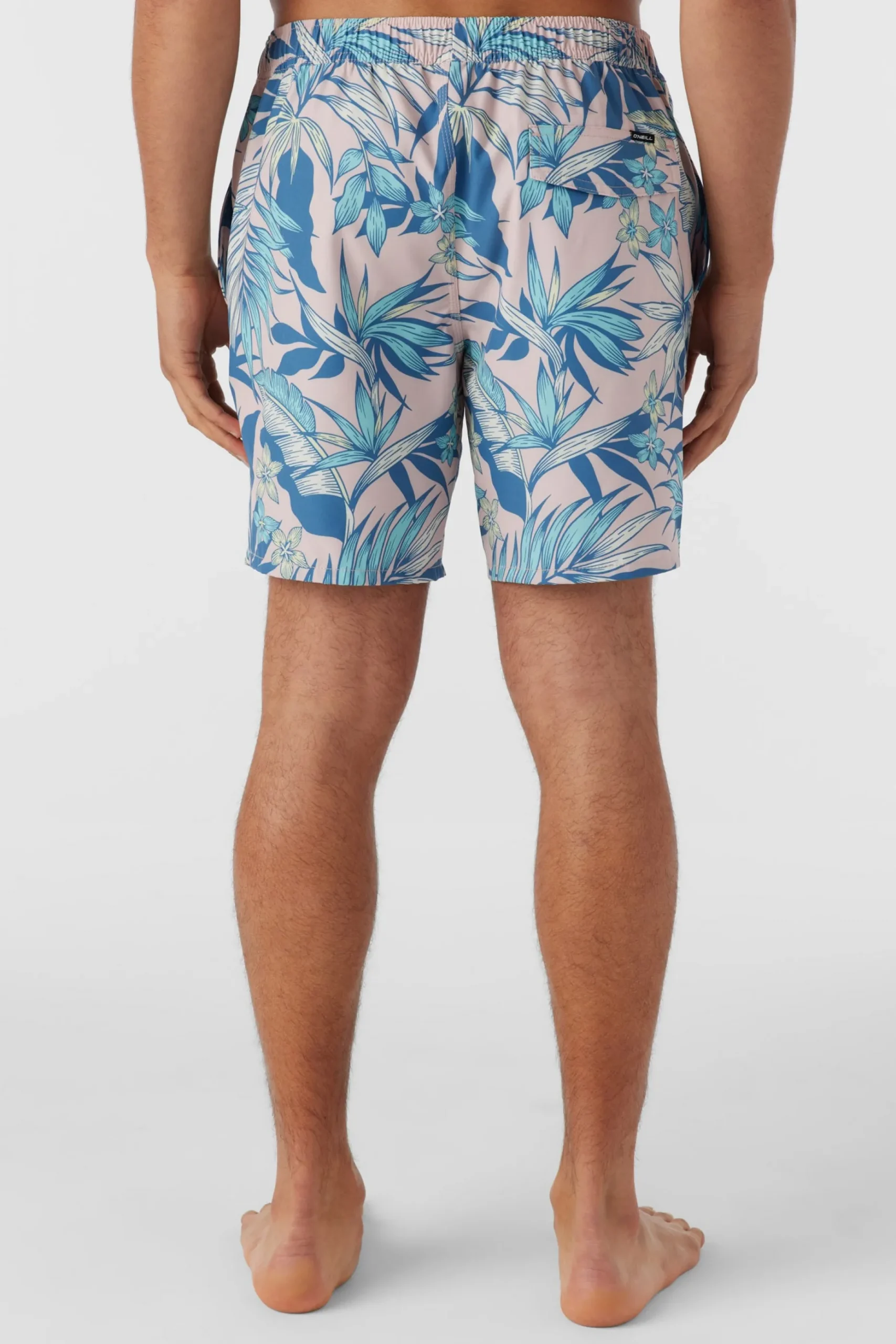 HERMOSA ELASTIC WAIST 17" SWIM TRUNKS