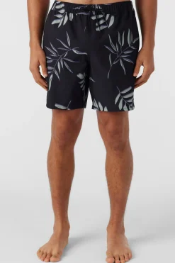 HERMOSA ELASTIC WAIST LINED 17" SWIM TRUNKS