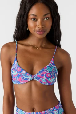 HOT SPELL MALIBU TWIST BRALETTE TOP
