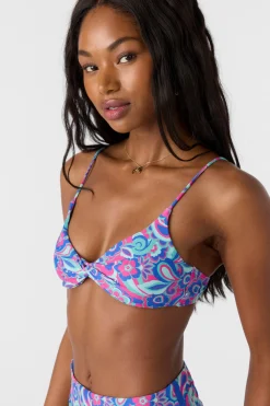 HOT SPELL MALIBU TWIST BRALETTE TOP