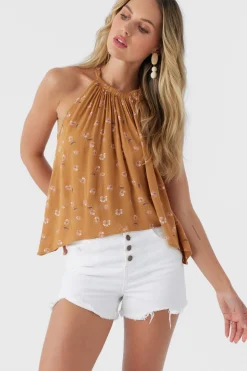 HUDSYN KIRA FLORAL TOP