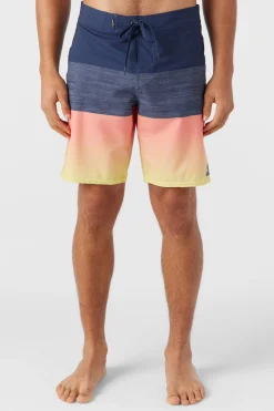 HYPERFREAK HEAT BLOCK 19" BOARDSHORTS