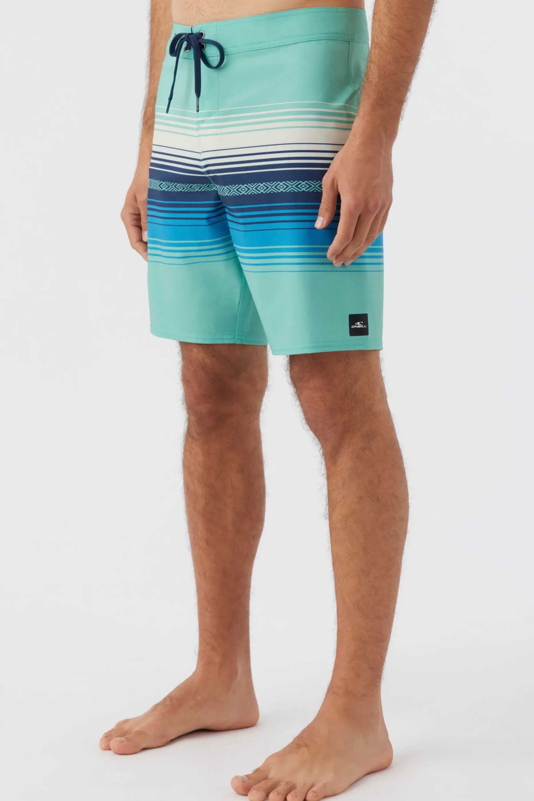 HYPERFREAK HEAT STRIPE LINE 19" BOARDSHORTS