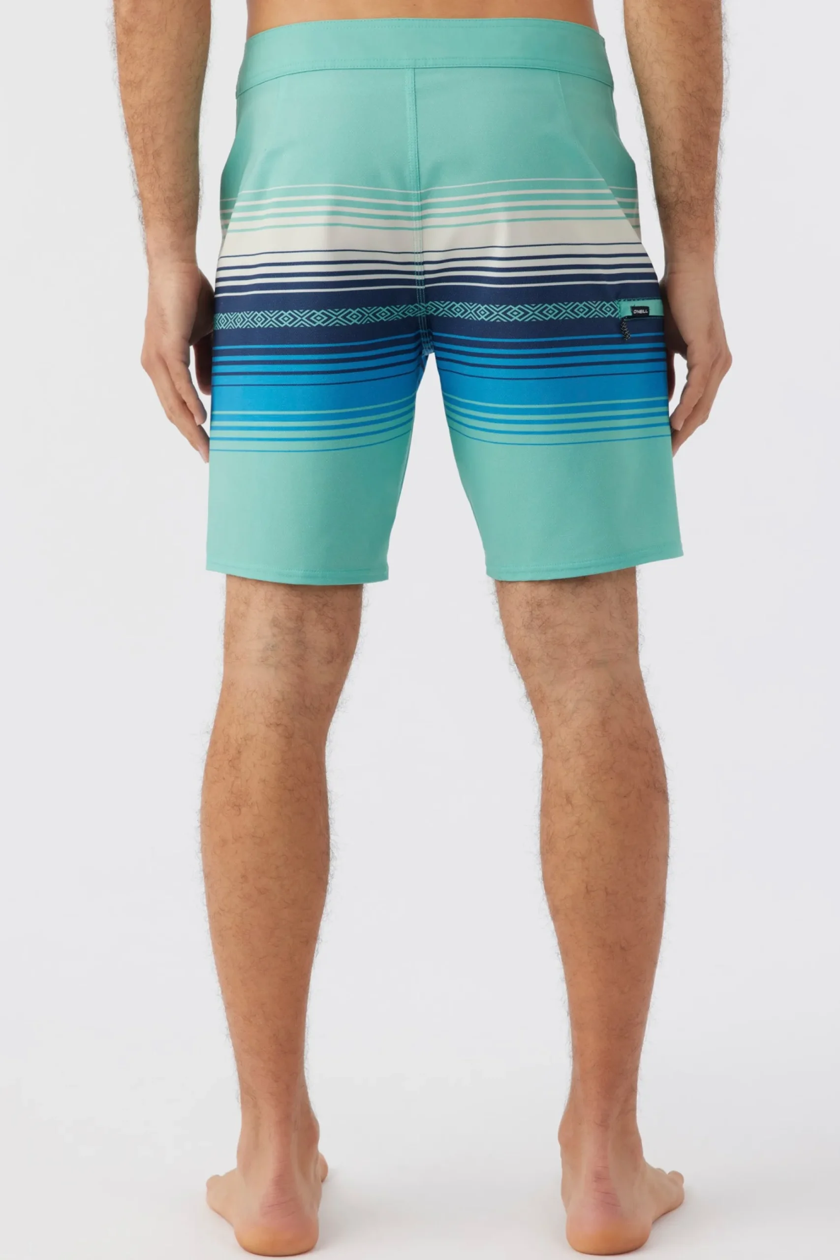 HYPERFREAK HEAT STRIPE LINE 19" BOARDSHORTS