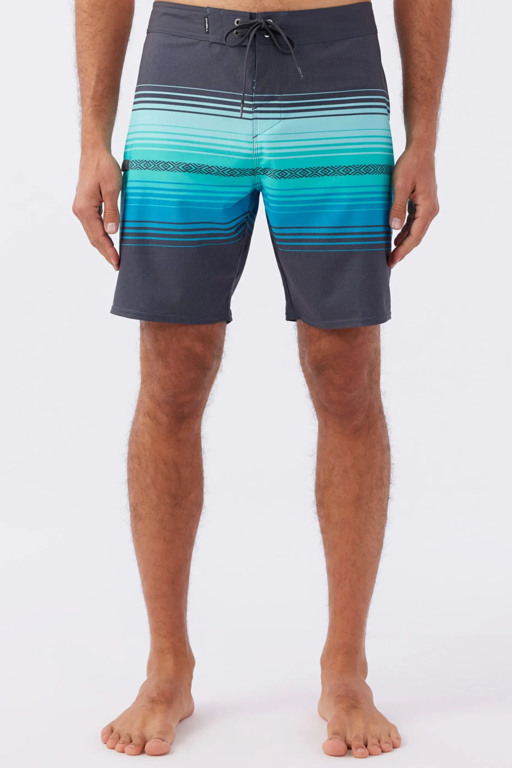 HYPERFREAK HEAT STRIPE LINE 19" BOARDSHORTS