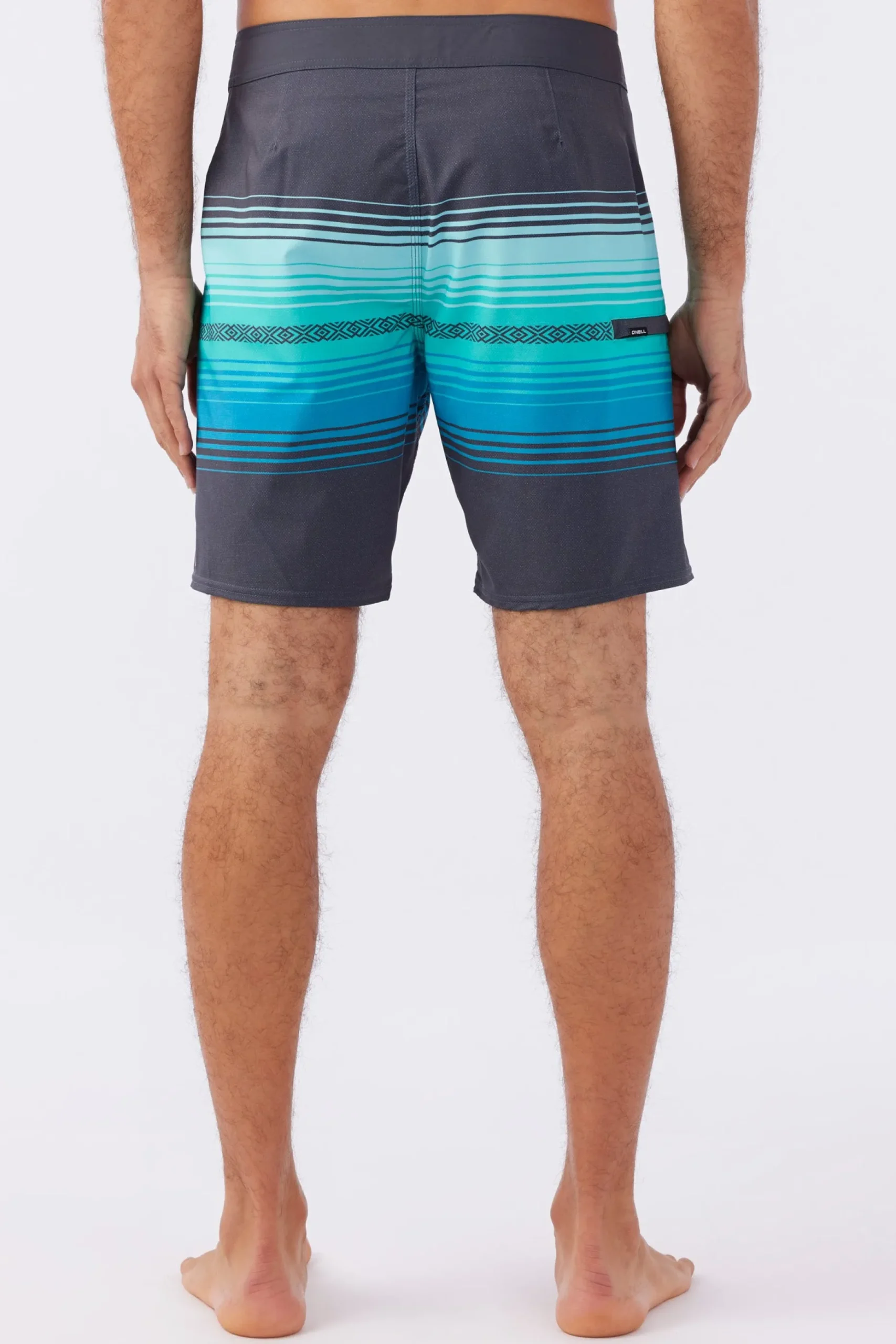 HYPERFREAK HEAT STRIPE LINE 19" BOARDSHORTS